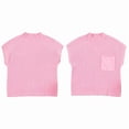 thumbnail image 3 of Débardeur Sans Manches pour Femmes Col Montant Bonnet Tricoté Rose G, 3 of 6