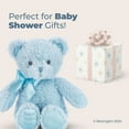 thumbnail image 6 of Bearington Blue Teddy Bear - 12" Fluffy and Cuddly My First Teddy Bear Companion with Premium Plush and Soft Fur - Adorable Stuffed Animal for Baby Boy Gift for Babies, Toddlers and Kids, 6 of 7