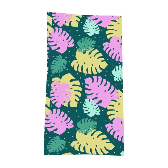 Couverture de Plage Anti-Sable en Microfibre Ultra Fine, Serviette de Bain Super Colorée, Couverture de Plage, Serviette Polyvalente pour Voyage et Piscine, 27,5 X 55,1 Pouces