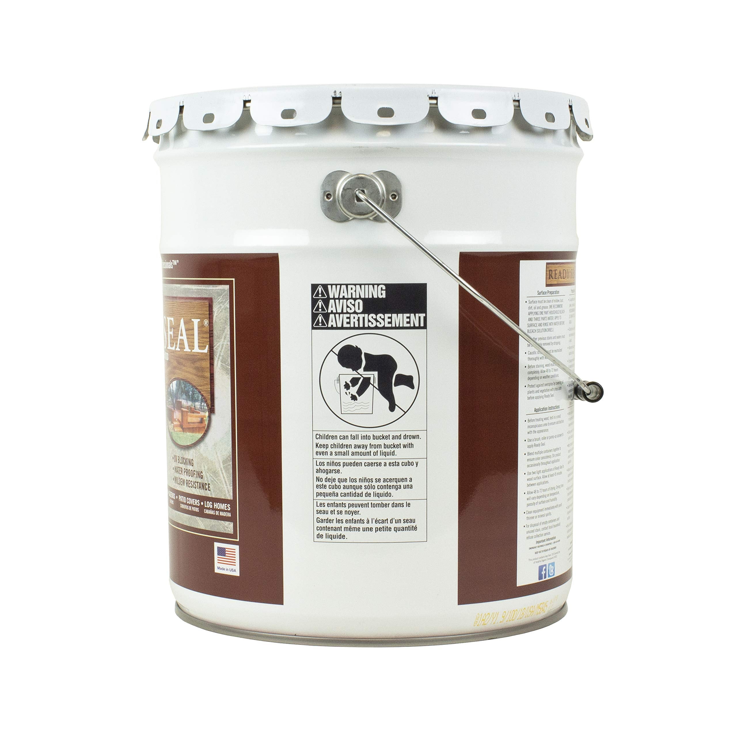 Ready Seal 816078005157 515 5g Stain & Sealer for Wood - Pecan