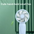 thumbnail image 4 of Yufenmy Handheld Portable Fan Fast Charging Adjustable Portable Fan Rechargeable for Camping Gym and Outdoor Use Summer Essentials Clearance under $15, 4 of 8