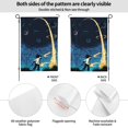 thumbnail image 5 of ZNDUO Surreal Dream Boy Pattern Garden Flag, 12.5"x18" Double Sided Polyester Flag for Garden Farmhouse Patio Home Decor, 5 of 8