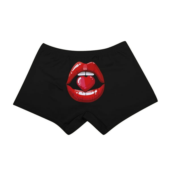 Women's Pants Womens Shorts Women's Fashion Slim Hot Funny Words Print Gym  Shorts Butt Lift Shorts Panties 