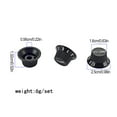 thumbnail image 3 of 3 Pieces Guitar Knobs Small Guitars Volume Tone Control Spare Parts Control Caps Part Music Instrument Fitting Guitars Volume Tone Knob Replacing Fittings, 3 of 6