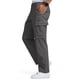 thumbnail image 1 of Pantalones de senderismo impermeables y convertibles para hombre FREE SOLDIER en gris, 1 of 6