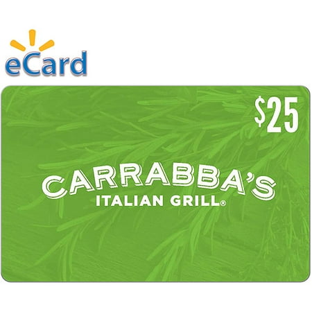 Carrabbas Italian Grill 25 Email Delivery