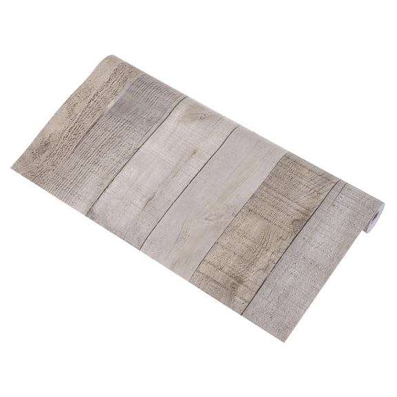 Uxcell Wood Wallpaper Contact Paper Peel and Stick 17.7"x118" Wood Grain Wallpaper Waterproof Removable for Furniture