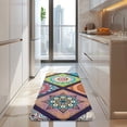 thumbnail image 4 of Multicolor Ethnic Mandala Pattern Kitchen Rug Mat,Kitchen Runner Rugs Non Skid Washable,Decorative Kitchen Floor Mats for Kitchen,Sink,Laundry,17"x47.2", 4 of 7