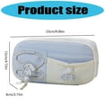 thumbnail image 3 of Big Capacity Polyes encil Case 8 Compartments Pen Organiser Pouches Multilayer Pencil Bag for Student Teen Adult, 3 of 8