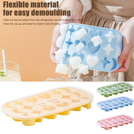 

Christmas Home For Freezer 4pc Easy Stackable Flexible Molds Trays Release For Silicone Ice Ice 18 Ice Ice Cube