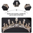 thumbnail image 3 of TABLETREANDS Tiara De Novia Con Cristal Y Aleación Para Vestido De Y Duradera, 3 of 6