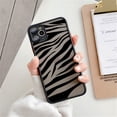thumbnail image 1 of Funda de teléfono mate de cebra de vaca lechera de leopardo colorida a la moda para iPhone 11 12 13 Pro Max Mini X XR XS 7 8 Plus SE 2020 parte trasera suave Tan Jianjun unisex, 1 of 2