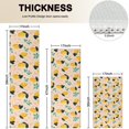 thumbnail image 4 of Yellow Lemon Fruit Leaves LightPink Pattern Kitchen Rugs Sets Of 3,Kitchen Runner Rugs Non Skid Washable,Decorative Kitchen Floor Mats for Kitchen,Sink,Laundry,17"x30"+ 17"x47" + 17"x59", 4 of 6