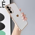 thumbnail image 2 of Galaxy A14 5g Case, for Samsung Galaxy A14 Case Women Girls Cute Design Soft Silicone Camera Protection Protective Lovely Heart Phone Case for Galaxy A14 5g (White), 2 of 11