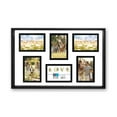 thumbnail image 1 of Hauz FRM7173 - Cadre Photo Collage 4x6 6 Images Noir, 1 of 1