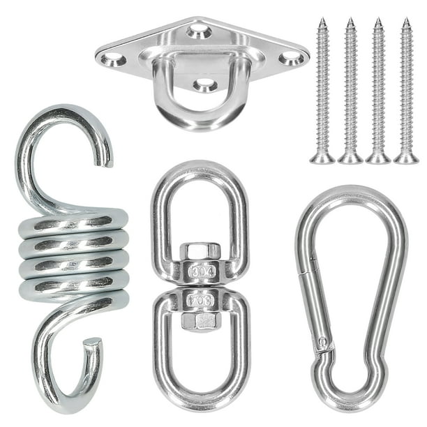 Heavy Duty Swing Hanger Kit Spring Hook Swing Swivel Mounting Anchor