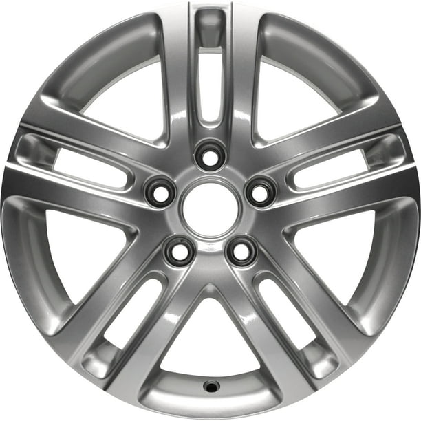 16 Inch Aluminum Wheel Rim For 05 14 Volkswagen Jetta 5 Lug Tire Fits R16 Walmart Com Walmart Com