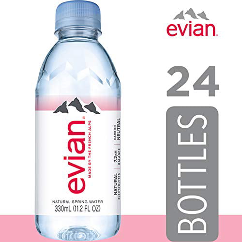 Evian Natural Spring Water 24-11.2 fl. oz. Bottles - 2