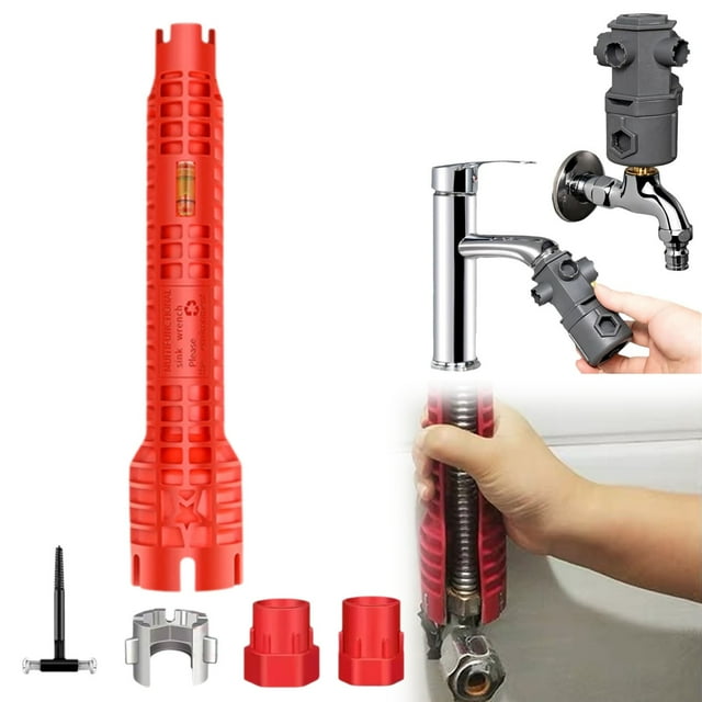 Ynlkorvg Tool Set For Faucet Faucet Spout Bubbler Removal And Shower Head Fixing Multifunctional Plumbing Tool For Kitchen & Bathroom Faucet Installation