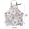 thumbnail image 2 of Kdxio Vintage Butterflies Apron with Pockets Adjustable Kitchen Aprons for Men Women Waterproof Aprons for Cooking,Drawing,Crafting, Baking Household Cleaning, 2 of 8