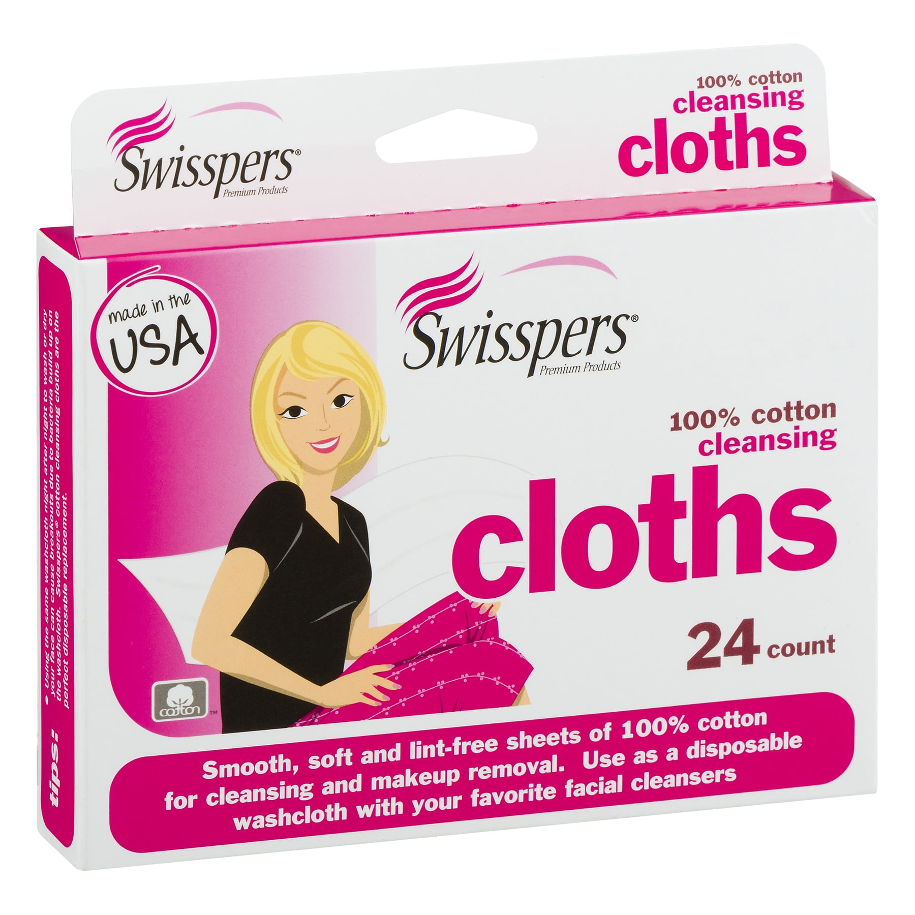 Can lint free facial cloths Lint free facial cloths with you