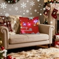 thumbnail image 5 of LED Christmas Pillow Glowing Holiday Decor Dual Mode Lighting Plush Sofa Cushion Living Room Decoration Festive Throw Pillow Home Accent, 5 of 5