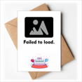 thumbnail image 1 of Picture Failure Display Art Deco Fashion Happy Birthday Greeting Cards Envelopes Blank, 1 of 3