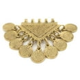 thumbnail image 4 of The Bead Chest Brass Tribal Coin Dangle Pendant, 4 of 4