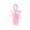 Pink, variant on Scented Wall Hanging,Rose Soap Flower Garland,Fragrant Wax Floral String with Attached Ribbon for Bathroom Cabinet Valentine Wedding Atmosphere Decor(Purple)