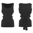 thumbnail image 1 of inhzoy Men’s Workout A-Shirt Long Muscle Shirt Tank Top Bodybuilding Ribbed Vest Clubwear, 1 of 6
