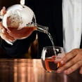 thumbnail image 5 of NutriChef NCGDS02 Home Bar Whiskey Clear Globe Decanter with Stand and Glasses, 5 of 7