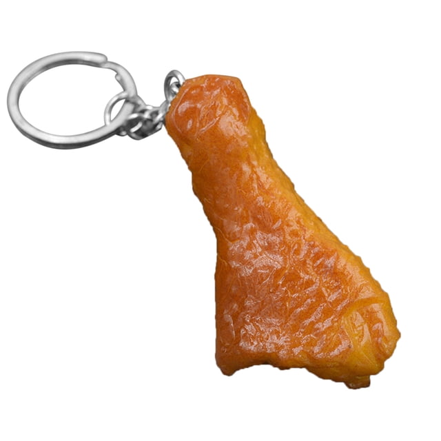 Agiferg Simulation Food Model Mini Food Keychain Student School Bag Pendant Family Party Pendant