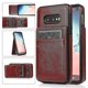 thumbnail image 1 of Funda de piel sintética estilo empresarial para Samsung S10 con tarjetero, función billetera, función atril y protección contra caídas s202412245095, 1 of 5