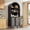 Black, variant on IdealHouse Farmhouse Arched Pantry Cabinet - 5-Tier Storage with Rattan Decor, Open Display Shelf for Kitchen Dining Living Room, Natural