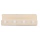thumbnail image 2 of Estante de almacenamiento sin clavos montado en la pared impermeable para baño doméstico (Beige), 2 of 8