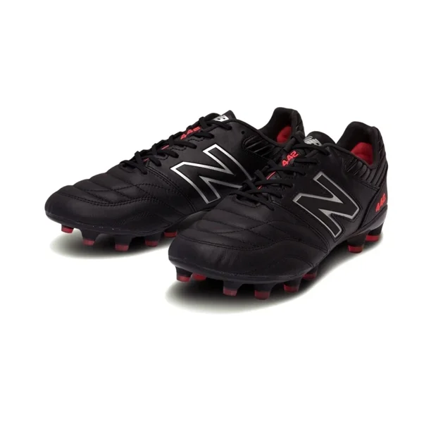 New Balance 442 v2 Pro HG BK2 MS41HBK2 BLACK Width D Soccer Shoes Men's Women's