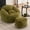 Olive Green, variant on DreamBuck Foam Bean Bag Chairs for Adults/Teens with Filling,Bean Bag Lazy Sofa with Ultra Soft Chenille Cover, Bean Bag,Indoor & Outdoor, White