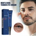 thumbnail image 2 of Men's eye cream is gentle, moisturizing, and non-greasy, improving dryness and smoothing the delicate skin around the eyes. It is easy to apply., 2 of 4