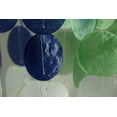 thumbnail image 2 of Things2Die4 Blue & Green Capiz Shell Wind Chime Outdoor Décor (Set of 2), 2 of 2