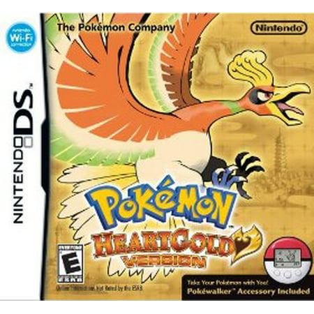 Pokemon HeartGold with Pokewalker (DS) (Pokemon Soul Silver Best Starter)