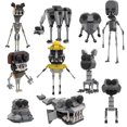 thumbnail image 2 of Haunted Zoo MOC Puzzle Brick Set – Bloques de construcción de terror inspirados en zoonomía para fans, pantallas de Halloween e ideas de regalos, 2 of 10