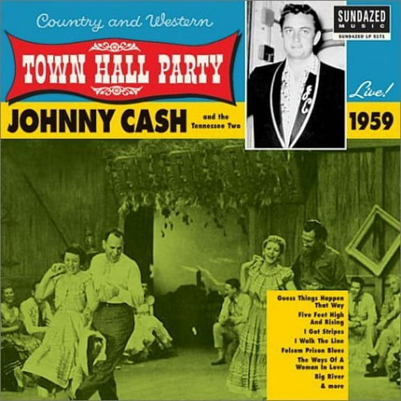 Johnny Cash - Live at Town Hall Party 1959 - Country - Vinyl