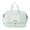Green, variant on Yonrjhukm Large Capacity Folding Travel Duffel Bag, Multifunctional Handbag for Women, Lightweight Portable Gym Bag with Shoe Compartment and Wet/Dry Pocket