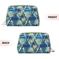 thumbnail image 3 of Rateoe Hawaiian Style for Travel Makeup Bag,Large Capacity Cosmetic Bags for Women,Waterproof Portable Pouch Open Flat Toiletry Bag Make up Organizer, 3 of 8