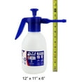 thumbnail image 2 of Pressurized Spray Bottle; Hand Held Pump Sprayer; Solvent Resistant, Continuous Spraying ; 2L Tank Capacity (3 Bottles), 2 of 5
