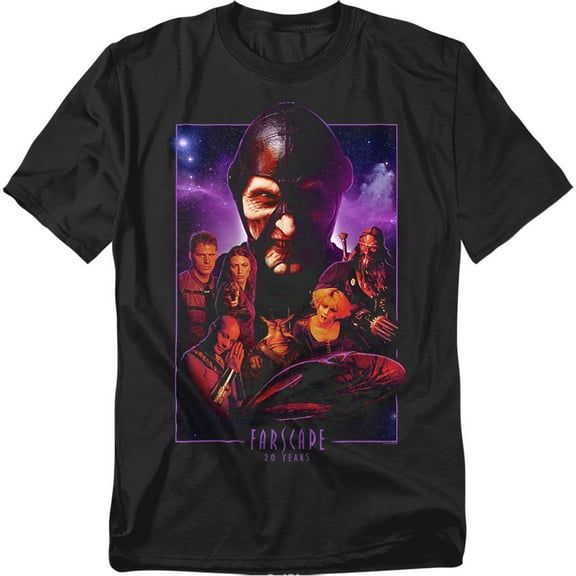 Farscape T-Shirt 20 Years Collage Unisex Graphic Tee For Men & Women