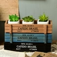 thumbnail image 7 of Rectangular Wooden Planter Succulent Box Vintage Combination Flower Pot, 7 of 7