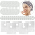 thumbnail image 1 of 100PCS Hair Salon Cape Disposable Barber Cape with 100 Bath Cap & 100 Ear Cover, 1 of 10