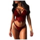 thumbnail image 2 of WILLBEST Brasier Deportivo Mujer Lencería Sexy De Encaje Para Mujer, Conjunto De Sujetador Y Braguita De Noche, Pijama Sin Espalda, 2 of 2