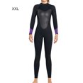 thumbnail image 3 of Naiovety Traje de buceo Snorkeling portátil UPF 50 neopreno impermeable protección colorido kayak traje de neopreno de manga larga Deportes acuáticos Mujer Negro XXL Naiovety OD020698-12, 3 of 6